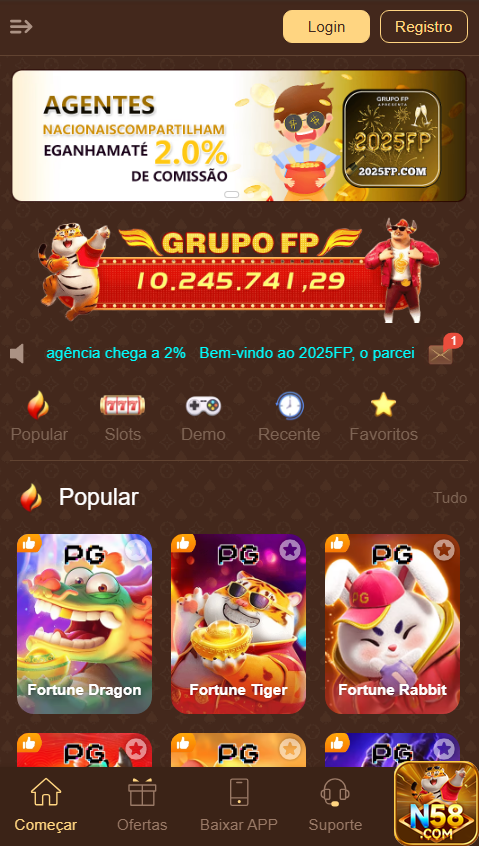 n58.com conquiste exclusivo jogo